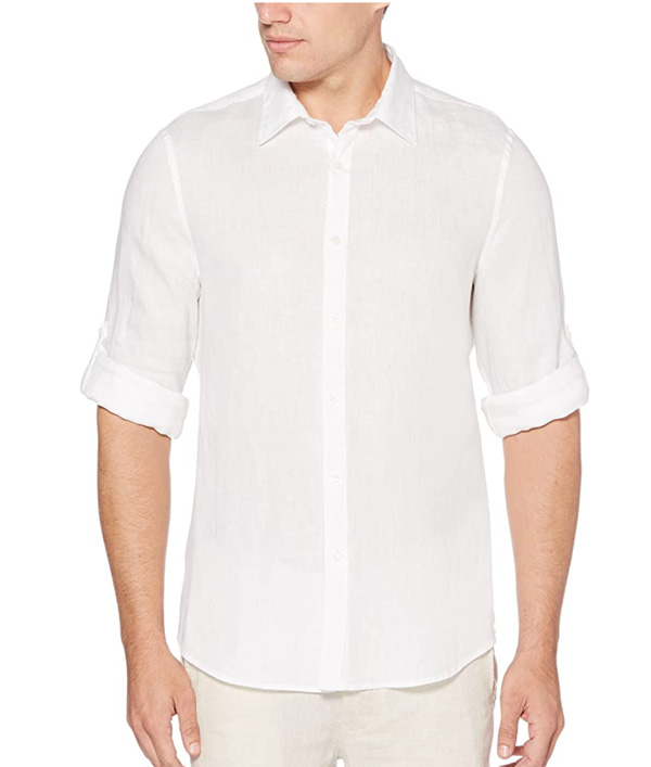 Perry Ellis Linen Shirt