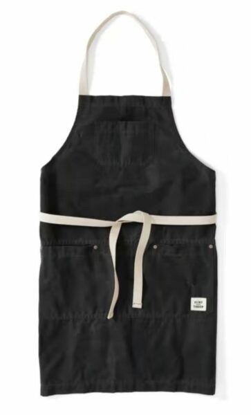 image of a waxed canvas apron