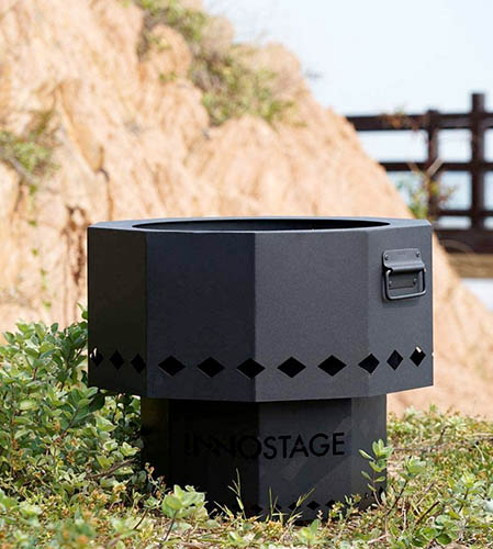 image of an outdoor fire pit