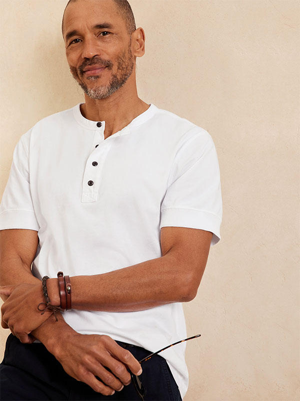 banana republic henley