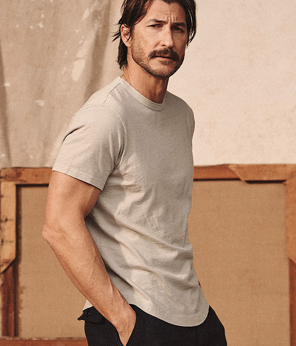 image of a man wearing a short sleeve shirt