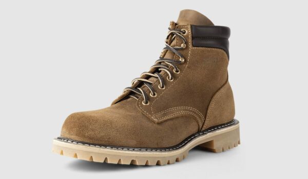 image of brown chore style boots