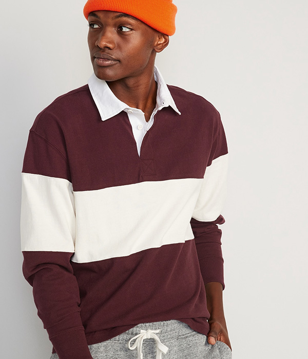 image of a rugby style polo shirt
