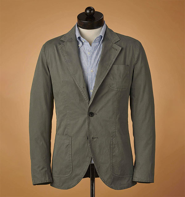 image of a green sport coat
