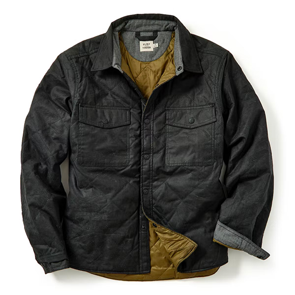 huckberry waxed shirt jacket