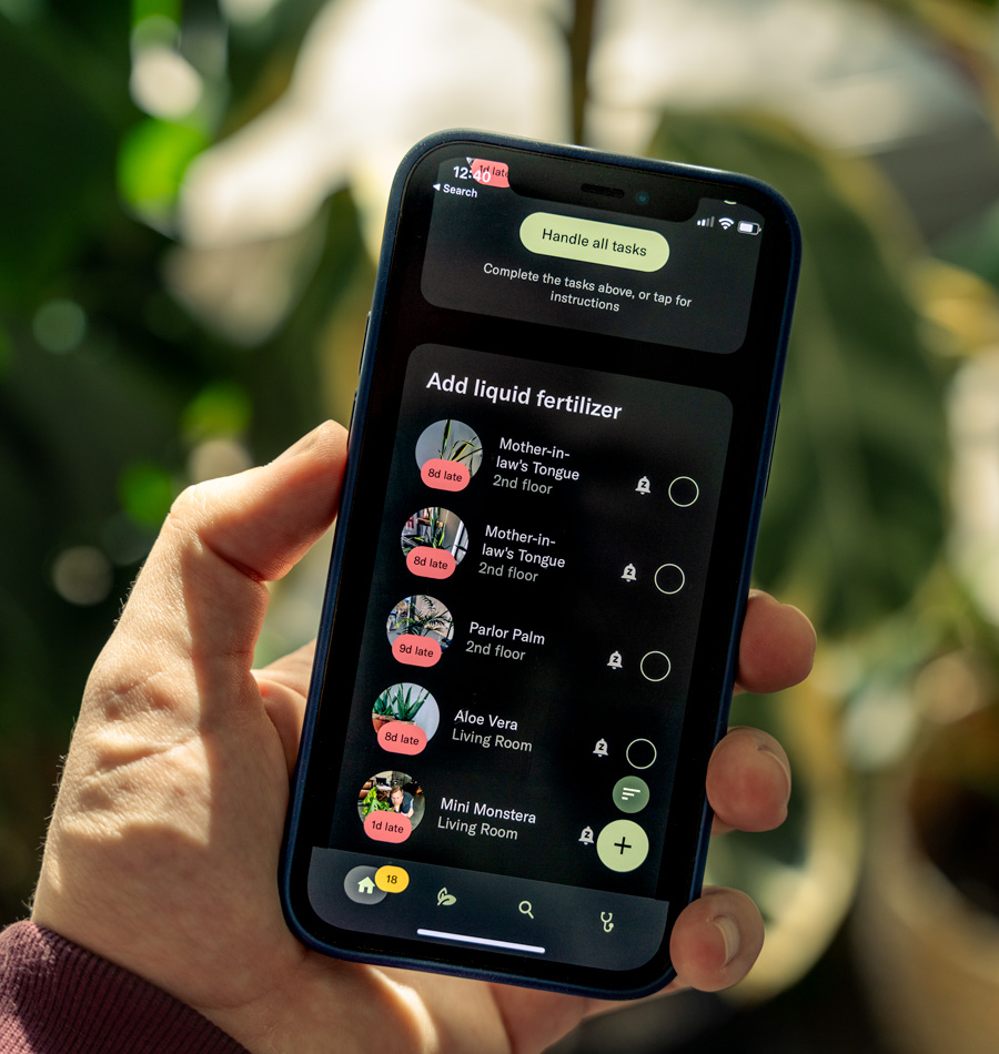 planta app on iphone