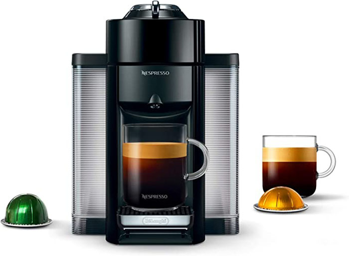 a nespresso coffee and espresso machine
