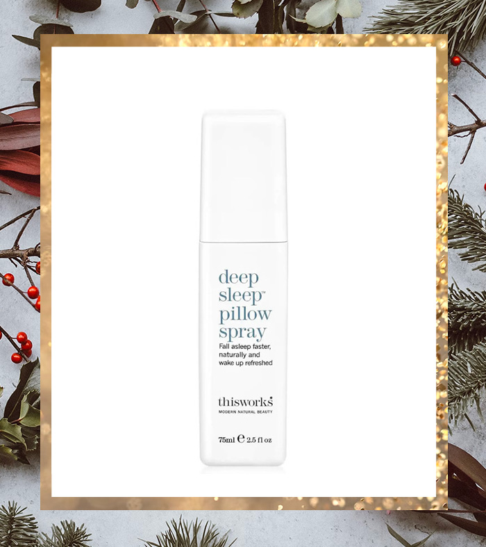 a bottle of linen spray