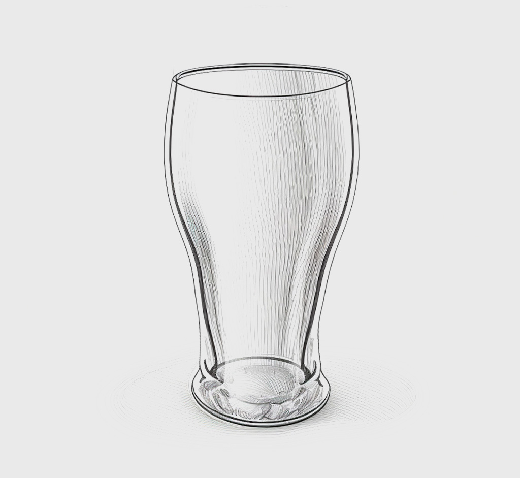 pilsner pint glass
