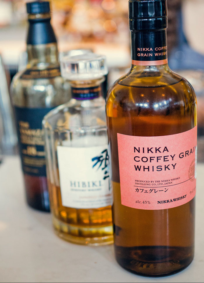 bottle of nikka coffey grain whisky
