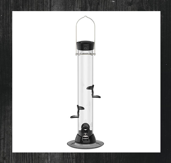 tube bird seed feeder