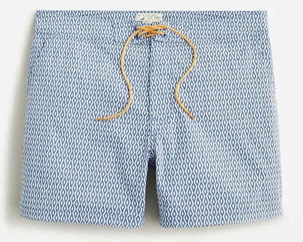 nylon board short with drawstring waist