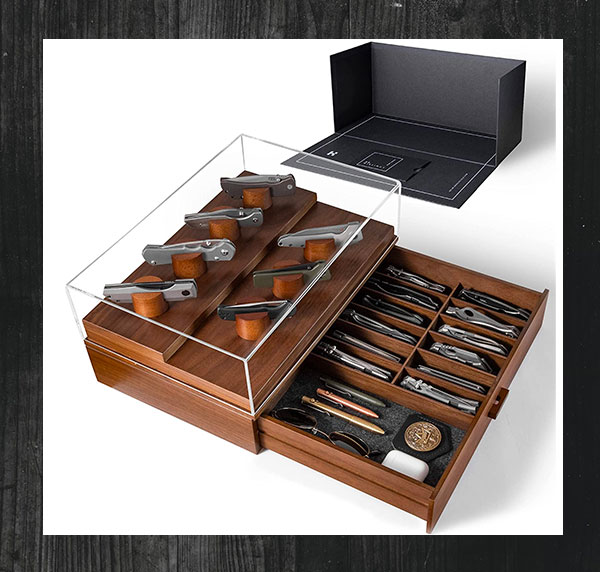 pocket knife display case