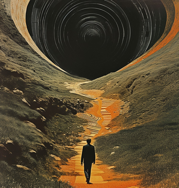 a man leaving his comfort zone