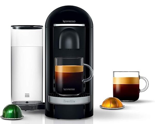 nespresso deluxe coffee and espresso machine