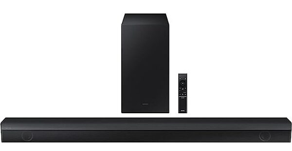 a soundbar speaker tech device