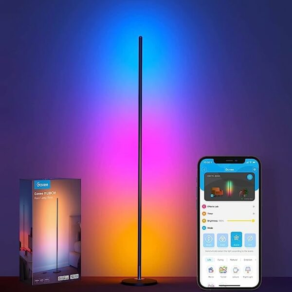 a smart lamp with color changing technology