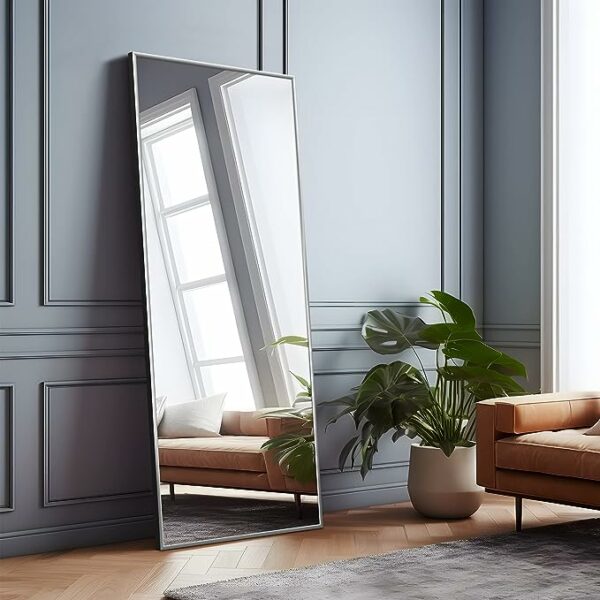 a full length standing mirror