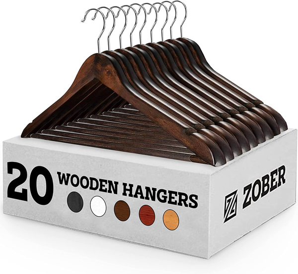 wooden hangers