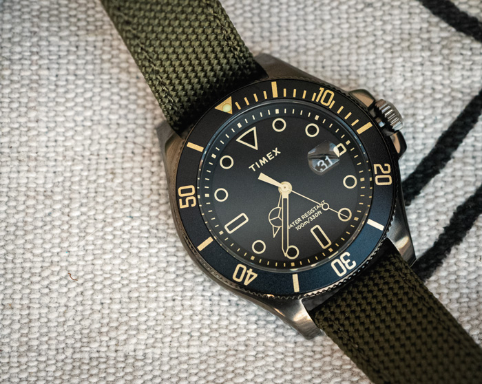 timex harborside watch face