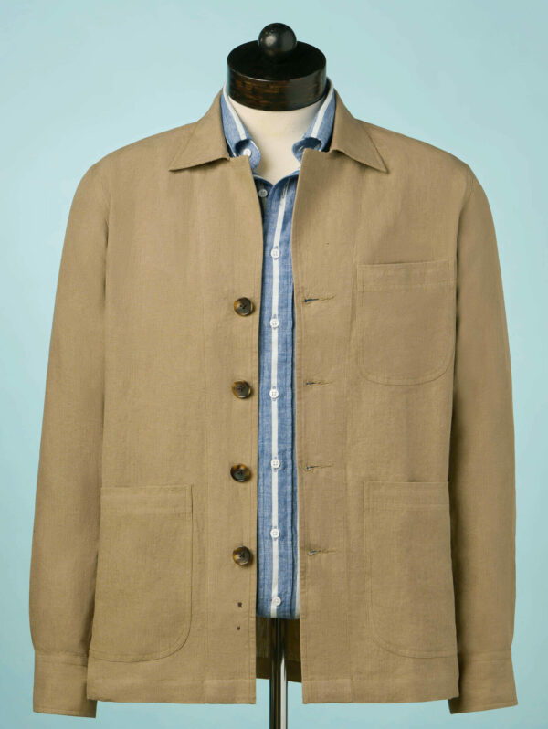 a button front overshirt