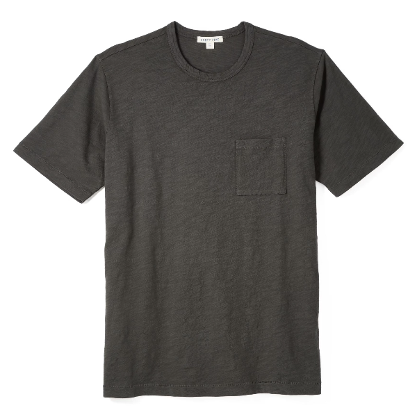 a cotton crewneck shirt