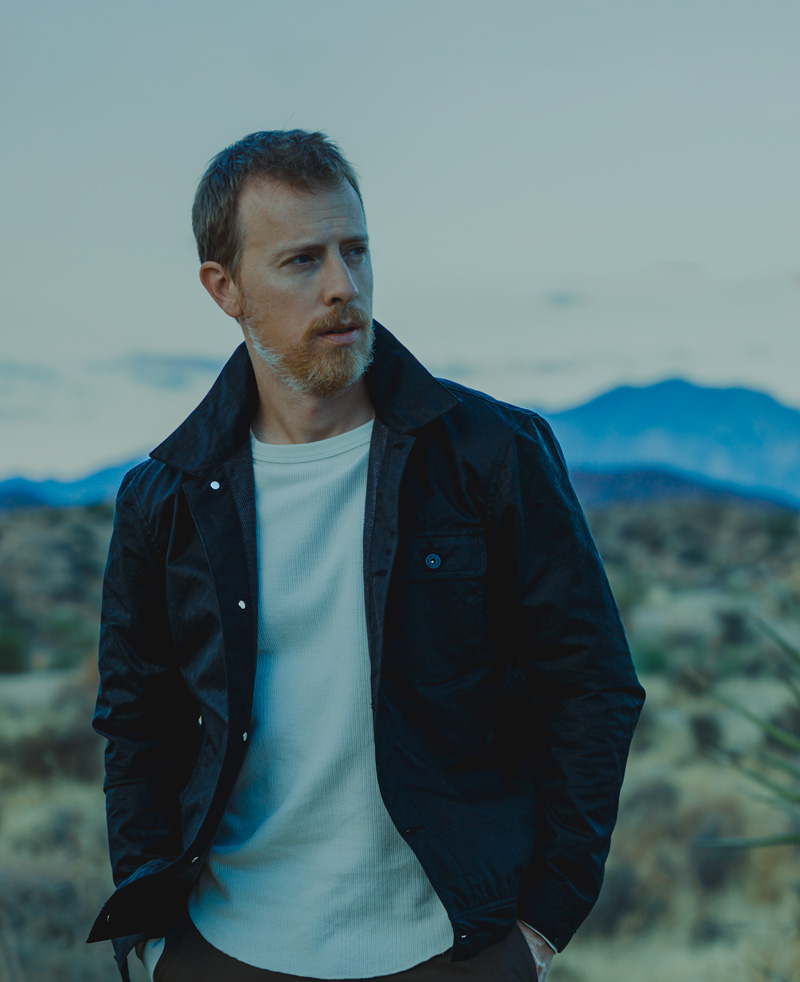 thursday boots black waxed canvas jacket