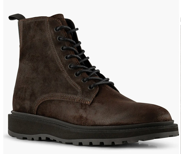 brown suede boots