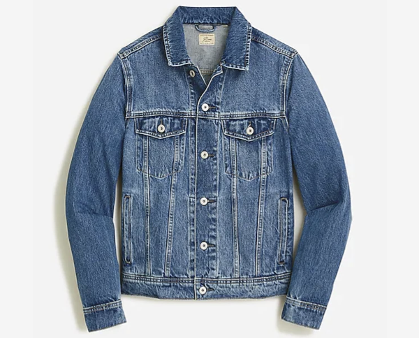 a denin jacket from J.Crew fall sale