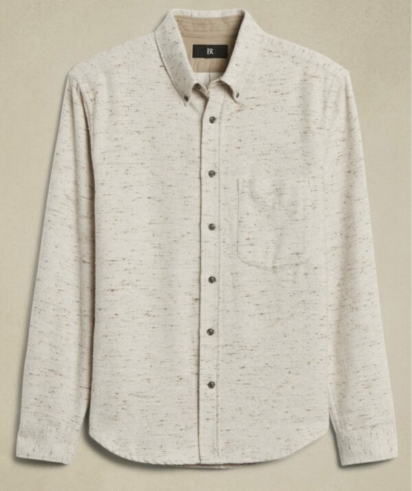 a long sleeve button down shirt