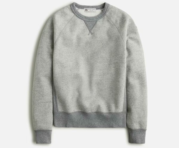 a raglan sleeve sweatshirt