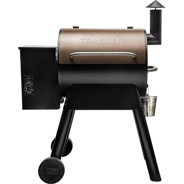Electric wood burning grill and smoker