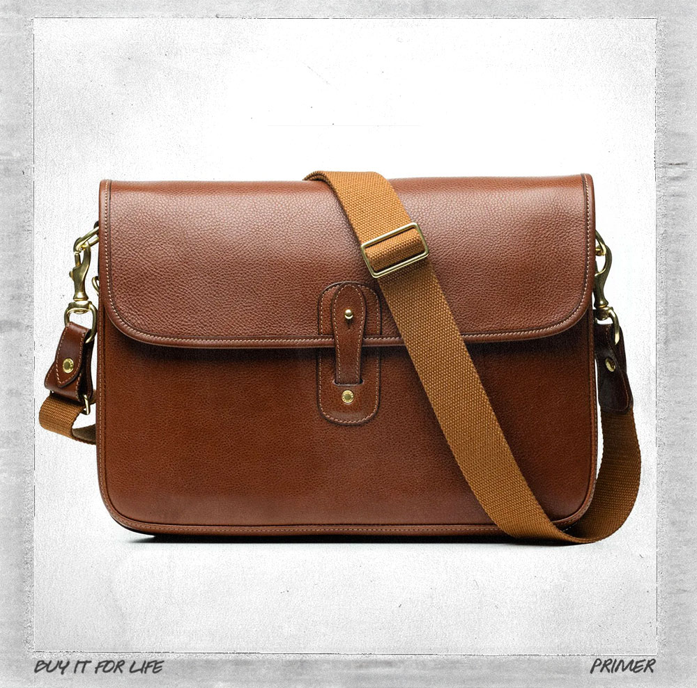 brown ghurka messenger bag