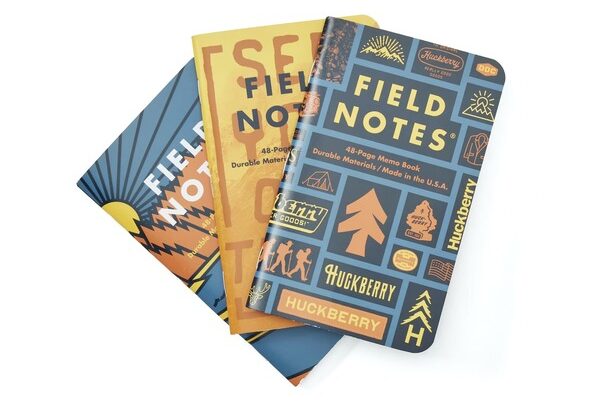 a three pack set of journal notebooks