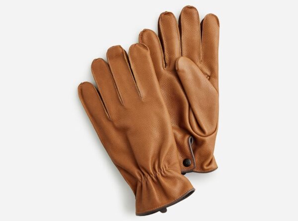 leather gloves