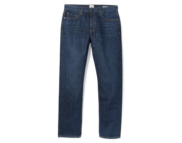 straight fit denim jeans