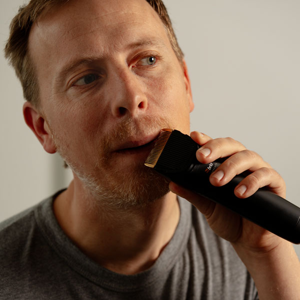 mustache trimming tip