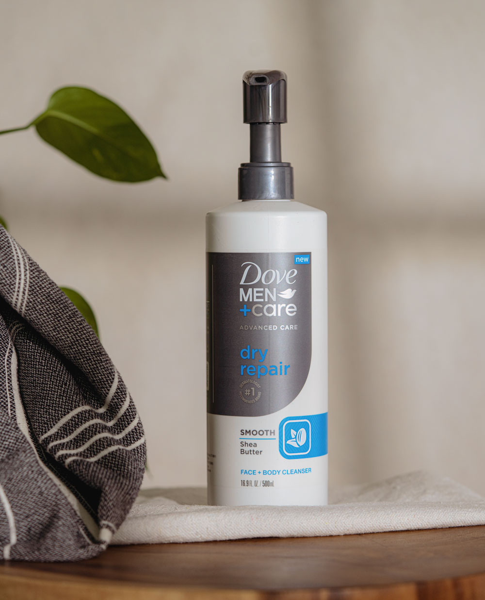 Dove Men + Care Dry Repair bottle