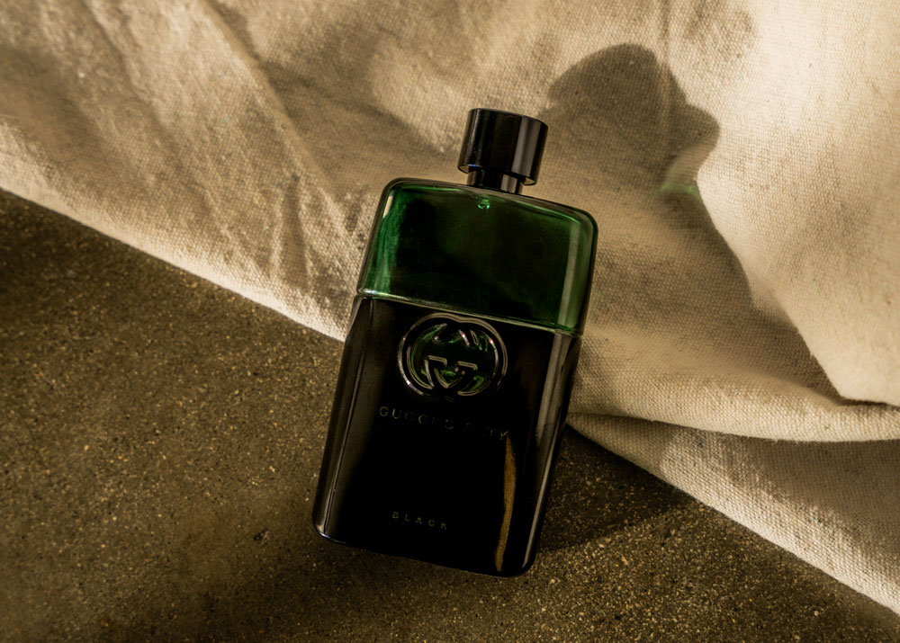 Gucci cologne bottle