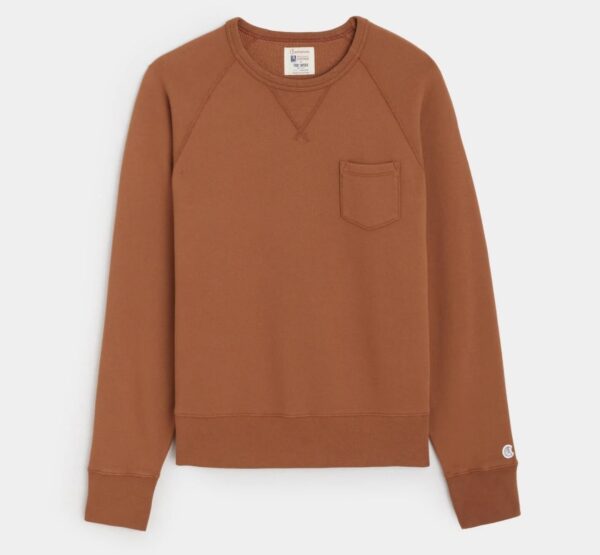 a midweight pocket sweatshirt