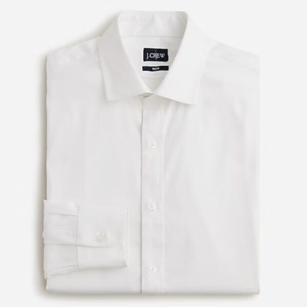 a spread collar dress shirt