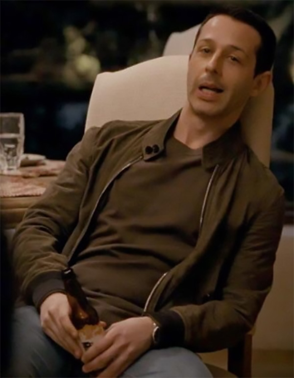 suede harrington from succession