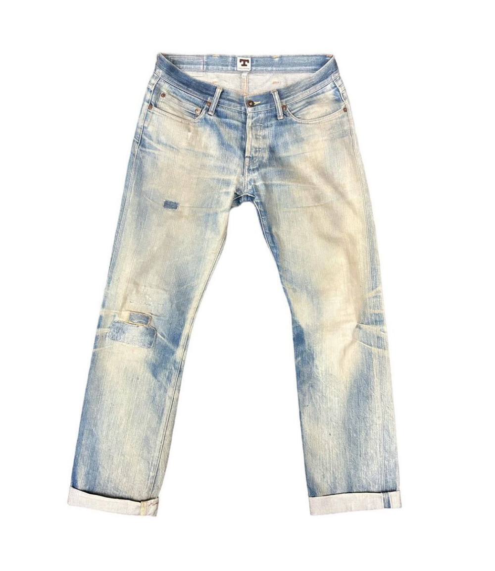 A pair of Tellason selvedge denim made in 2008
