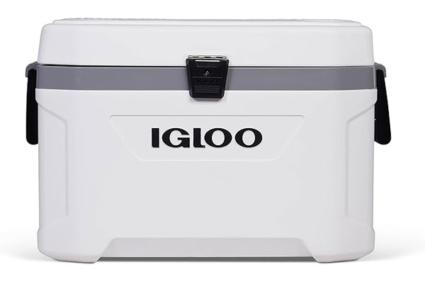 white igloo cooler