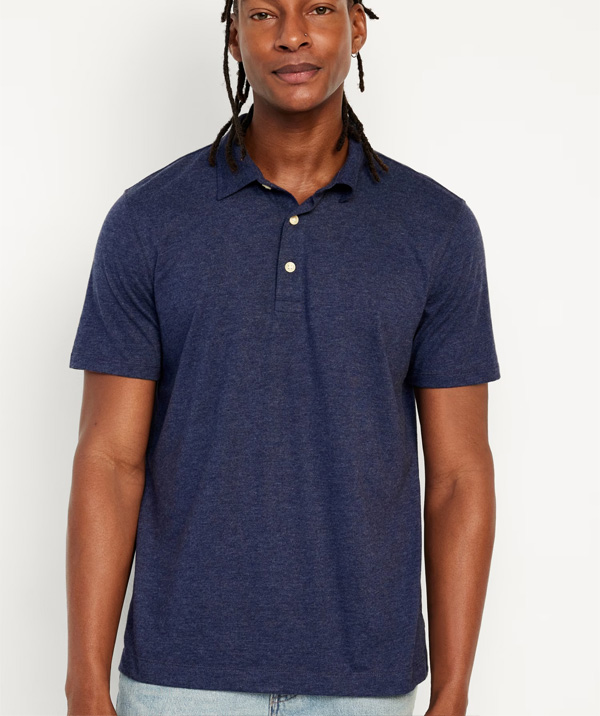 navy blue polo