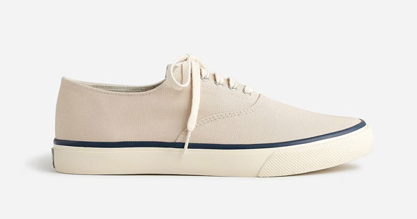 sperry tan sneaker