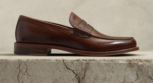 a penny loafer shoe