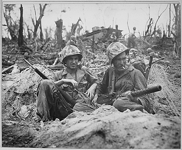 marines wear m-1941 jackets in 1944