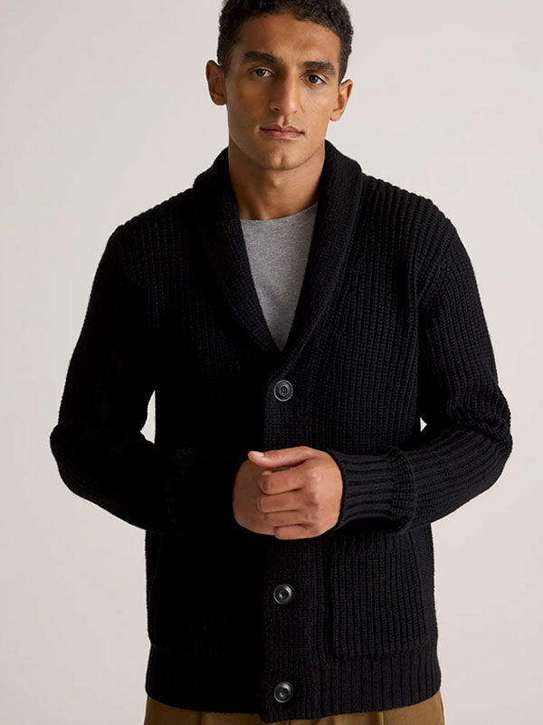 quince black sweater