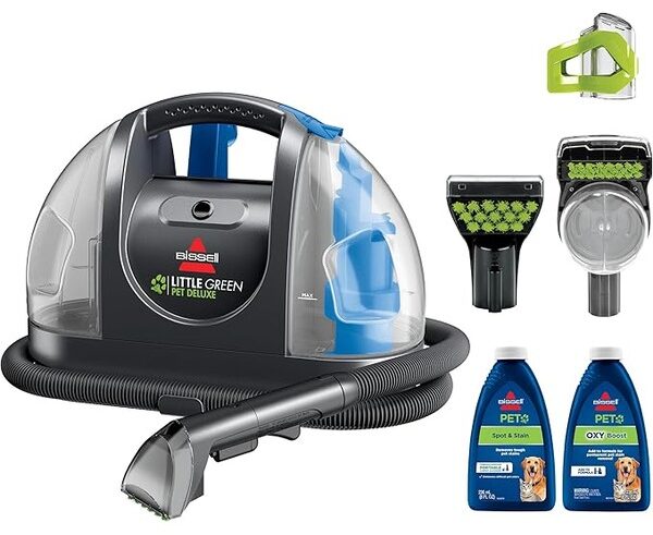 a carpet cleaner and auto detailer cleaning device